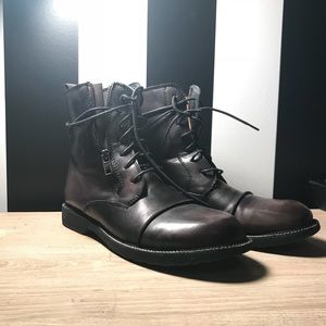 Bed Stu Brown Leather Boots
